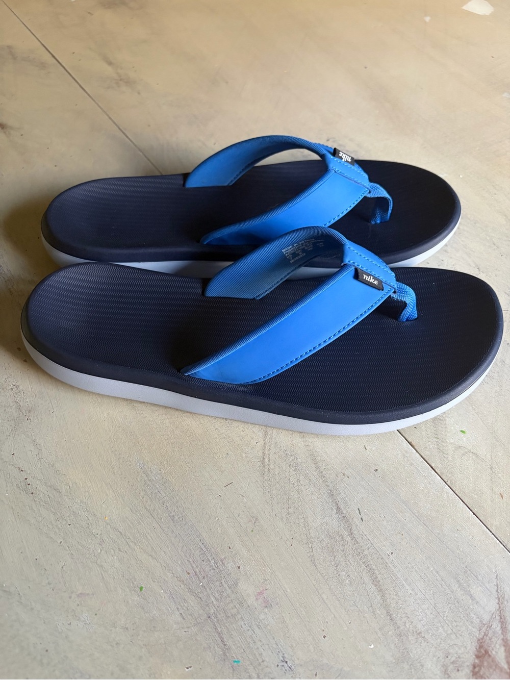 Nike Men’s Size 7 US Blue Kepa Kai Comfort Flip Flop Thong Sandals  AO3621-400